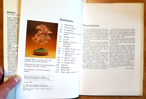 BONSAI - Christine Stewart - serie Gorlich 1988 potatura attrezzi vasi (187