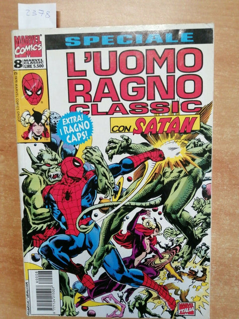 SPECIALE L'UOMO RAGNO CLASSIC CON SATAN - MARVEL COMICS 8 - LUGLIO 1996 (2