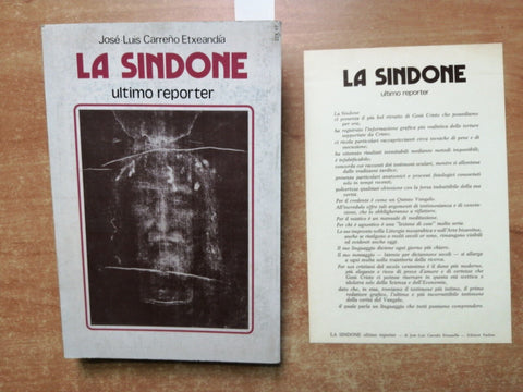 J.L.C.ETXEANDIA - LA SINDONE ULTIMO REPORTER 1978 PAOLINE + scheda edit. (6
