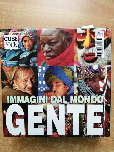 GENTE IMMAGINI DAL MONDO - Cube Book 2007 Edizioni White Star - 730 PAGINE