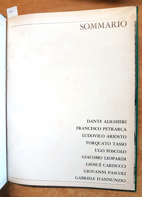 I grandi Poeti della nostra Patria - Epoca Mondadori 1963 DANTE, TASSO... (