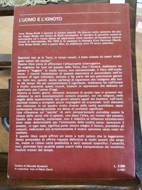 L'EVOLUZIONE VIENE DAL COSMO? - Sanger Bredt 1976 Armenia (5486E) EVO