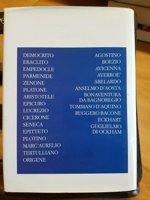 FILOSOFI - LE OPERE DA PLATONE A TOMMASO D'AQUINO - 2003 - ARABA FENICE -