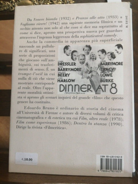 PRANZO ALLE OTTO - EDOARDO BRUNO - IL SAGGIATORE 1994 HOLLYWOOD COMMEDIA (5