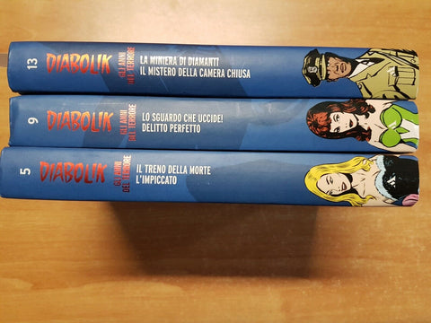 Lotto di 3 DIABOLIK GLI ANNI DEL TERRORE - MONDADORI prezzo super!!! (3741T