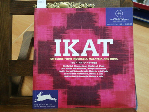 IKAT - PATTERNS FROM INDONESIA, MALAYSIA AND INDIA. SENZA CD ROM (3668B