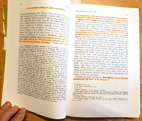 KASPER - LA BIBLIOTECA DI TEOLOGIA CONTEMPORANEA Ges il Cristo QUERINIANA(