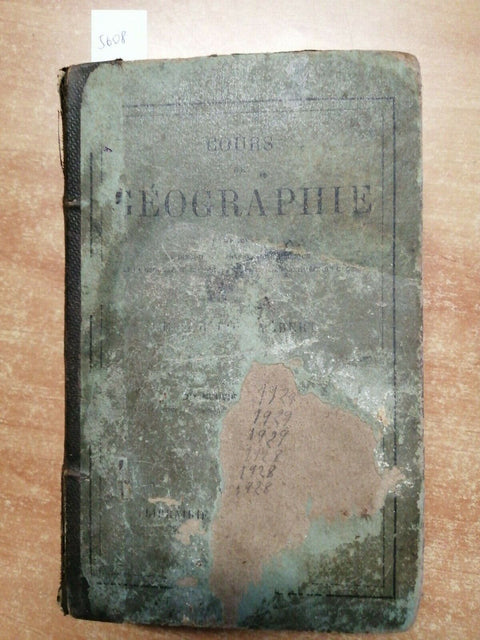 E. CORTAMBERT - COURS DE GEOGRAPHIE PHYSIQUE ET POLITIQUE 1893 HACHETTE (56