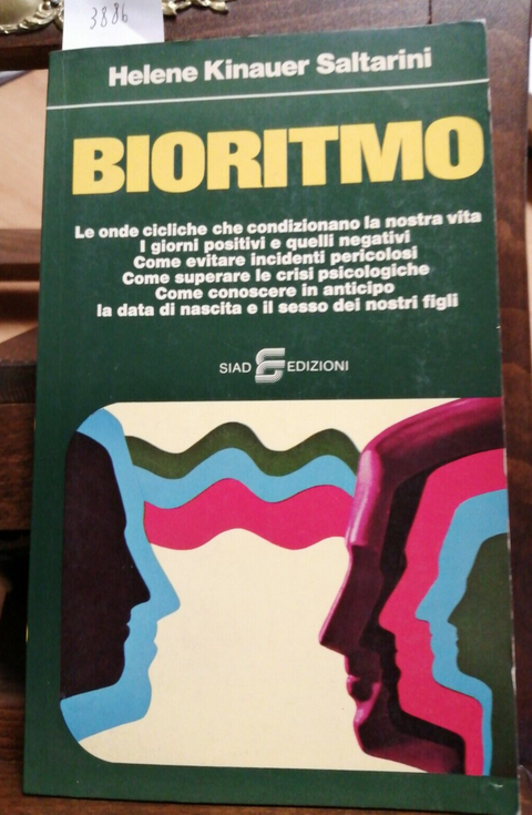 HELENE KINAUER SALTARINI - BIORITMO - SIAD - 1976 - ONDE CICLICHE - (3886