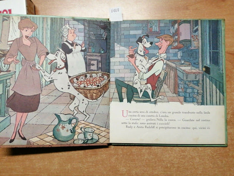 libro + vhs LA CARICA DEI 101 WALT DISNEY 1ED. MONDADORI 1961 (vhs 1996