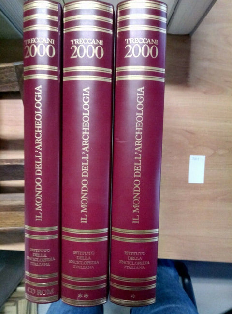 IL MONDO DELL'ARCHEOLOGIA TRECCANI 3 voll. (2+1) prezioso e raffinato