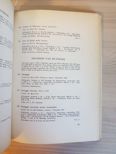Pittura Olandese del Seicento - Silvana Editoriale d'Arte - 1954 DE VRIES