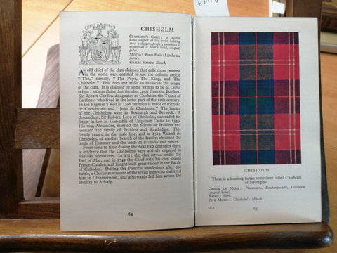 THE CLANS AND TARTANS OF SCOTLAND - ROBERT BAIN'S 1954 COLLINS (6315G