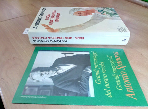 SPINOSA - EDDA UNA TRAGEDIA ITALIANA 1993 MONDADORI 1ED. LE SCIE + OMAGGIO 1716