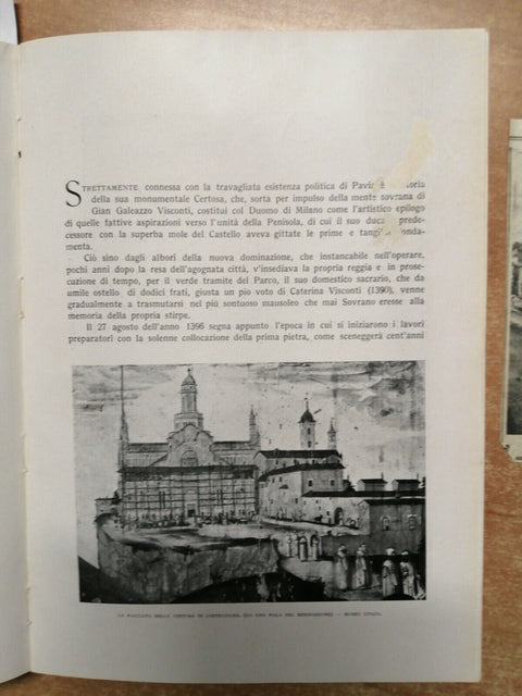 PAVIA E LA CERTOSA - 167 illustrazioni - RENATO SORIGA - ITALIA ARTISTICA (