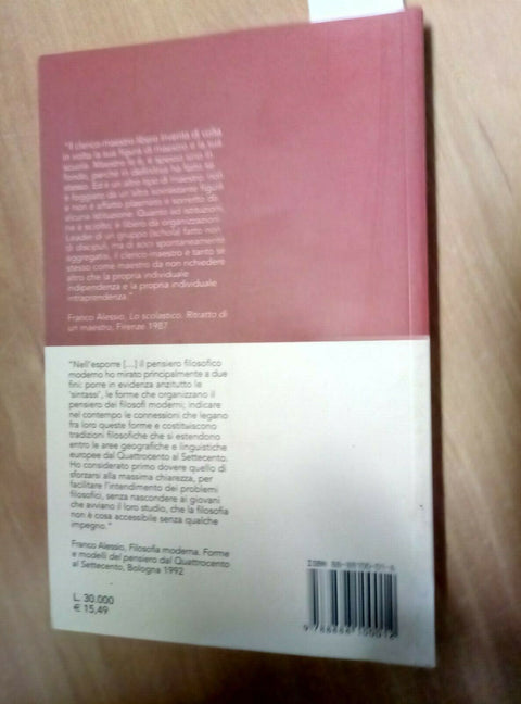 IL MESTIERE DI STUDIARE E INSEGNARE FILOSOFIA - FRANCO ALESSIO 2000 WISE (9
