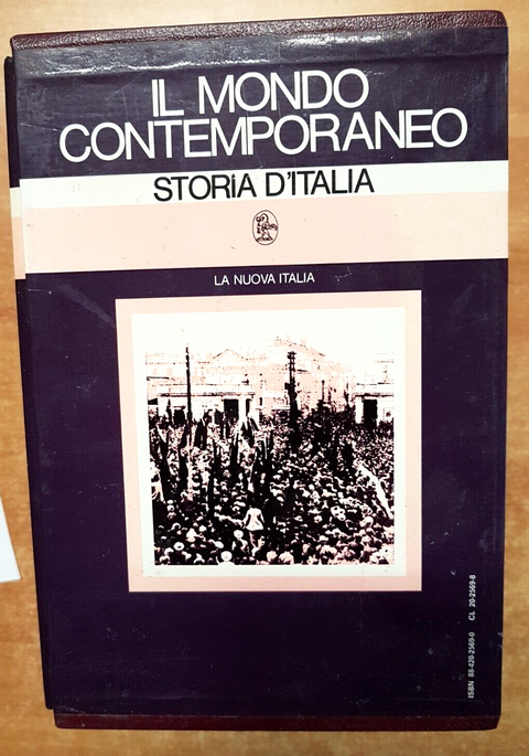 IL MONDO CONTEMPORANEO: STORIA D'ITALIA 3 voll. + cofanetto LA NUOVA ITALIA6318