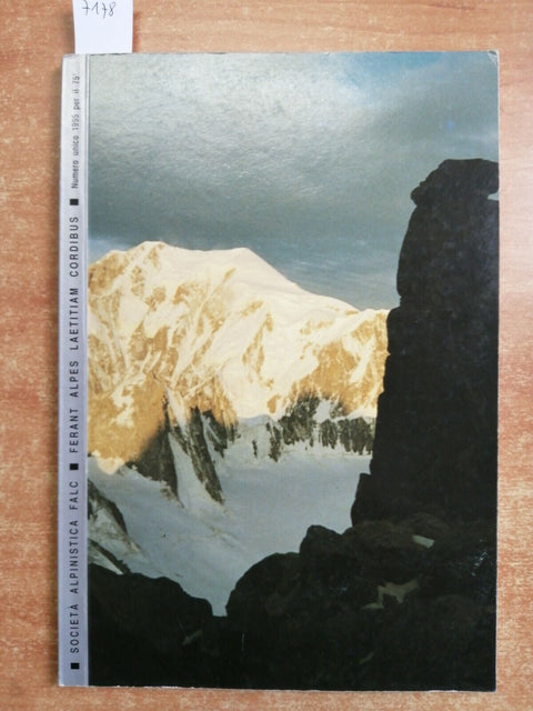 FERANT ALPES LAETITIAM CORDIBUS 1995 numero unico FALC societ alpinistica