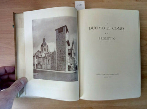 IL DUOMO DI COMO E IL BROLETTO 1950 FEDERICO FRIGERIO - NANI (1615)