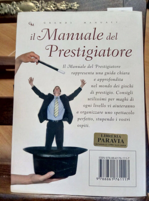 IL MANUALE DEL PRESTIGIATORE 2008 KEYBOOK (3212)TECNICHE CONSIGLI MATE