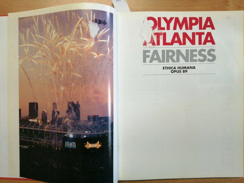 OLYMPIA ATLANTA FAIRNESS - ETHICA HUMANA OPUS 89 OLIMPIADI (5411) YURI