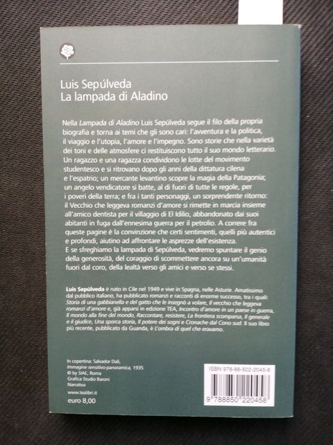 Luis Sepulveda - La lampada di Aladino - Teadue 2009 edizione rara (4571L