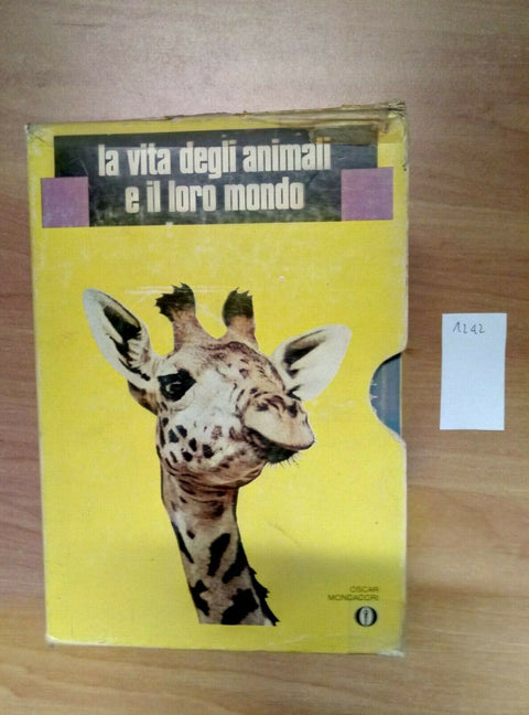 LA VITA DEGLI ANIMALI E IL LORO MONDO - OSCAR MONDADORI 1974 - 4 VOLUMI (12