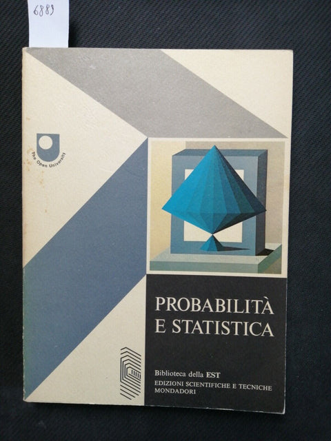 PROBABILITA' E STATISTICA - The Open University - casualit 1978 Mondadori