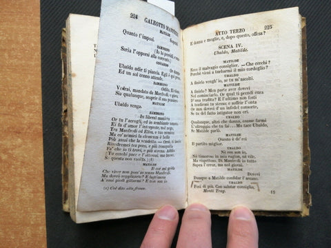 Tragedie di Vincenzo Monti - Volume unico 1848 Pietro Fraticelli (1478c