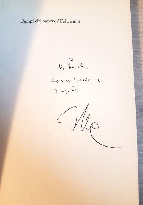 SALVATORE VECA autografato!!! La priorit del male e l'offerta filosofica