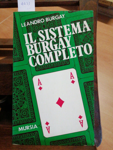 IL SISTEMA BURGAY COMPLETO IMPARA IL BRIDGE IN 10 MINUTI 1973 MURSIA 1ED (