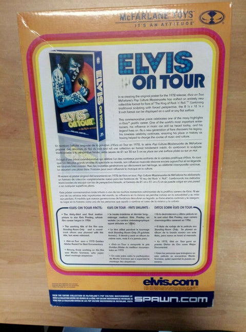 ELVIS PRESLEY ON TOUR IN MULTIPLE-SCREEN 2007 POP CULTURE 3D (2477Z) 2