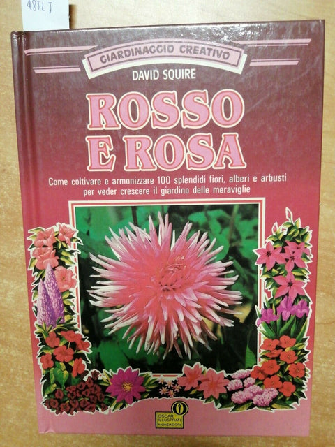 ROSSO E ROSA - DAVID SQUIRE - 1 ED. OSCAR MONDADORI - 1988 - ILLUSTRATI (4