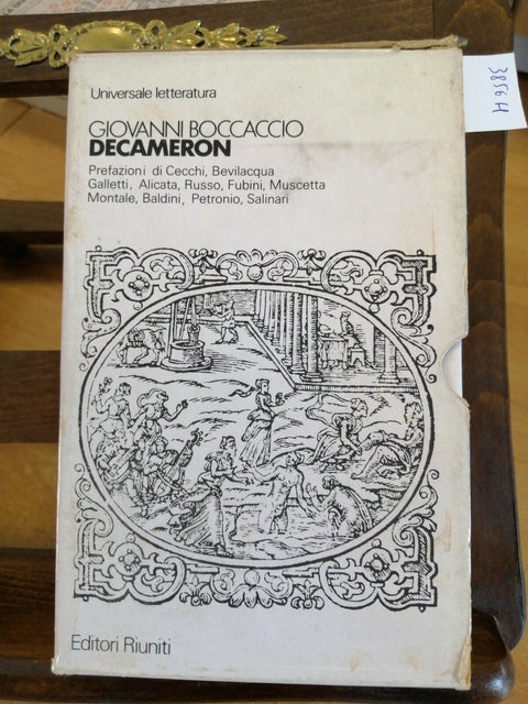 GIOVANNI BOCCACCIO - DECAMERON - 1ED. EDITORI RIUNITI 1980 - 3 VOLUMI (385