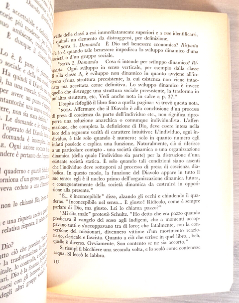 LA MAISON DIEU - Piero Sanavio - Rizzoli 1964 romanzo TAROCCHI MATTO DIAVOLO