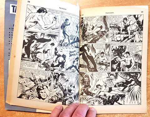 TARZAN IL RE DELLA GIUNGLA 43 TANTOR CONTRO OOPAL 1971 Burroughs CENISIO