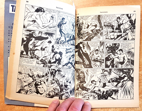 TARZAN IL RE DELLA GIUNGLA 43 TANTOR CONTRO OOPAL 1971 Burroughs CENISIO(