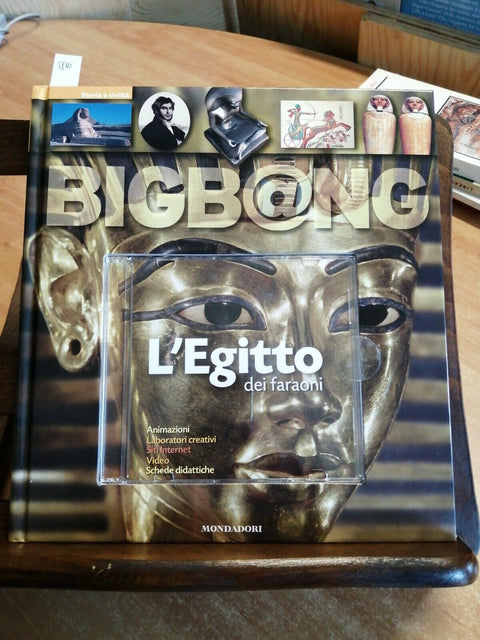 L'EGITTO DEI FARAONI - BIG BANG MONDADORI LIBRO + CD-ROM (5800) MUMMI