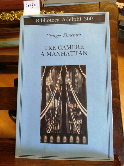 GEORGES SIMENON - TRE CAMERE A MANHATTAN - 1998 - BIBLIOTECA ADELPHI (3739g