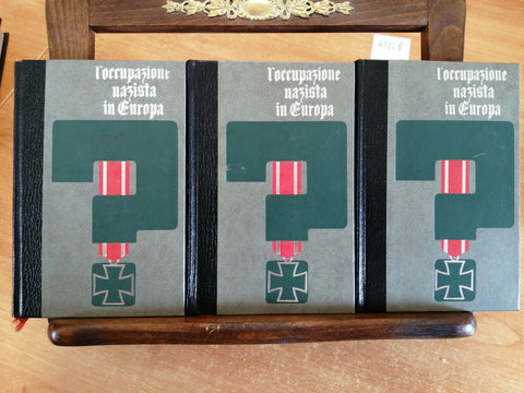 L'OCCUPAZIONE NAZISTA IN EUROPA - MAX POLO - 1972 - FERNI - 3 VOL. (4522B