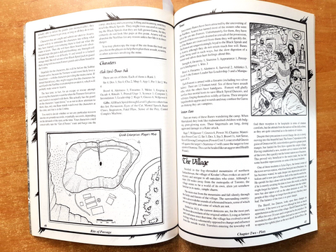 RITE OF PASSAGE THROUGH DANGER REBORN Introductory story/sourcebook APOCALYPSE