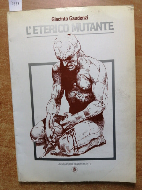 GIACINTO GAUDENZI - L'eterico mutante LO SCARABEO fumetto science fiction(