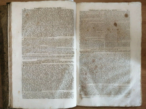 1795 JACOBI TIRINI ANTUERPIANI IN UNIVERSAM SACRAM SCRIPTURAM COMMENTARIUS