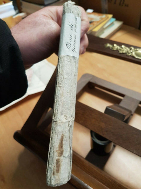 RIME DI GIACOMO VITTORELLI CON UNA LETTERA DELL'AB. - BASSANO 1784 JACOPO