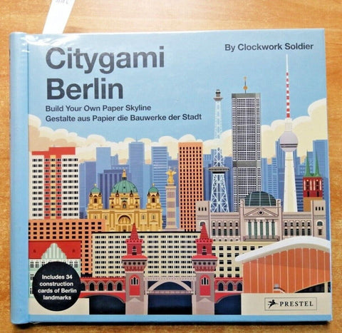 CITYGAMI BERLIN build your paper skyline 34 CONSTRUCTION CARDS - PRESTEL (3