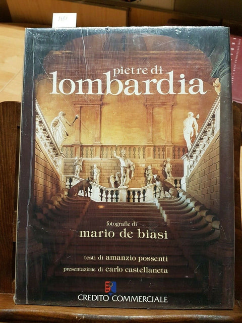 PIETRE DI LOMBARDIA - MARIO DE BIASI - CREDITO COMMERCIALE - INCELLOPHANATO/3782