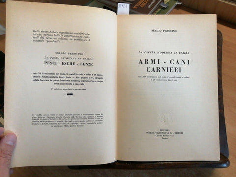 ARMI CANI CARNIERI - S. PEROSINO 1963 VIGLONGO leggi bene la descrizione (3