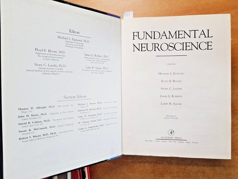 FUNDAMENTAL NEUROSCIENCE - Zigmond Bloom Landis Roberts Squire (5303)