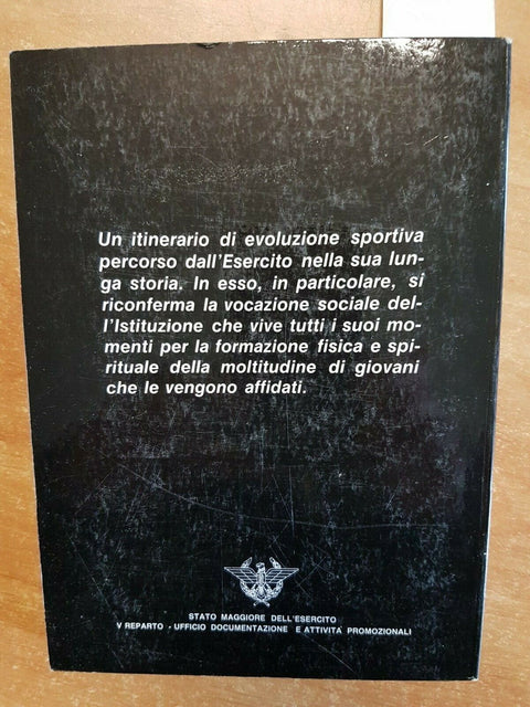 GIUSEPPE BRUNAMONTINI - ESERCITO E SPORT - LATERZA - 1989 - FORZE ARMATE (4