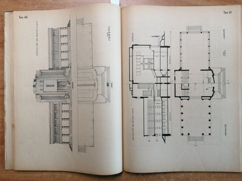 DISEGNO EDILE progetti particolari - ARTURO ROVERSI - 1945 - HOEPLI (6894